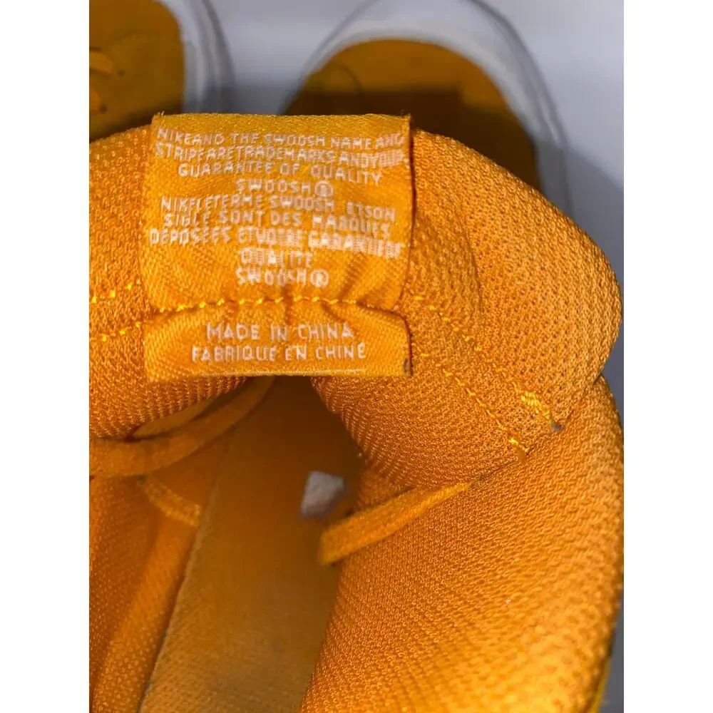Nike SB Blazer Mid XT Circuit Orange Mustard Gold Suede Skate Shoes Mens 10.5